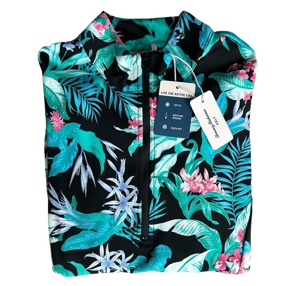 Tommy Bahama Golf Long Sleeve Shirt - Picture 4 of 7